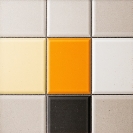 Close-up of nano-sealant being applied to grout lines with visualization of microscopic penetration