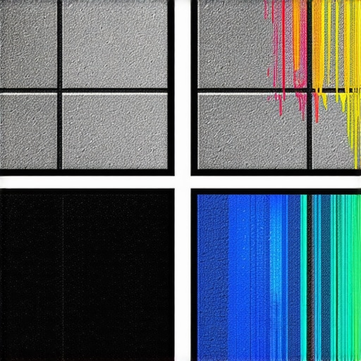Nanotech Grout Sealant Close-Up Detailed view of grout with nanotechnology sealant showing self-healing features.