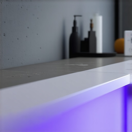 Smart Bathroom Moisture Sensors Bathroom with IoT sensors monitoring moisture levels for proactive maintenance