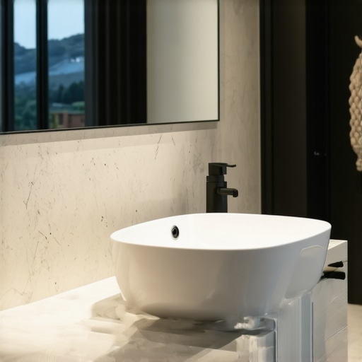 Advanced Bathroom Surface Technologies Bathroom surface with nanocoatings and smart sealants