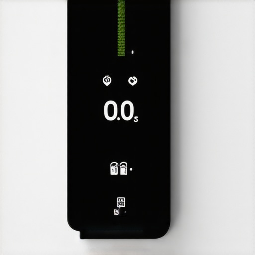 Bathroom with smart sensors monitoring humidity levels for maintenance