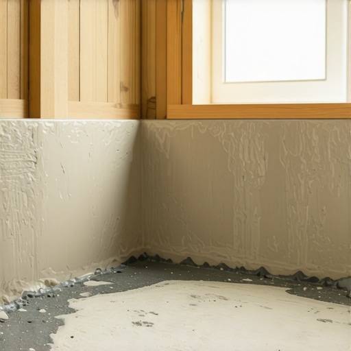 Innovative Waterproofing in Bathroom Renovation Professional applying liquid waterproof membrane in bathroom