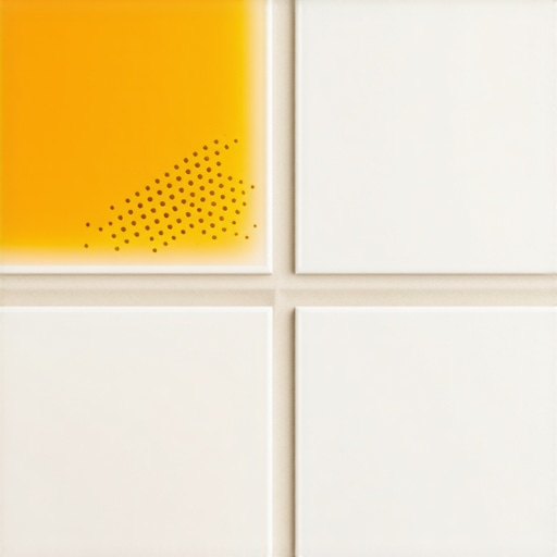 Nano-Coated Bathroom Tile Microstructure Microscopic view of nano-coating on bathroom tiles demonstrating nanostructure