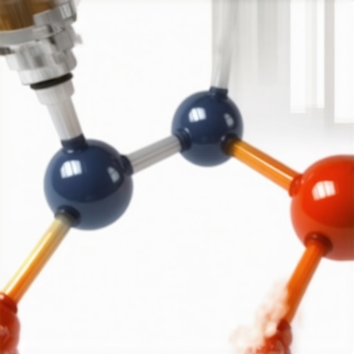 Microscopic view of nanotech sealant forming bonds on ceramic tile