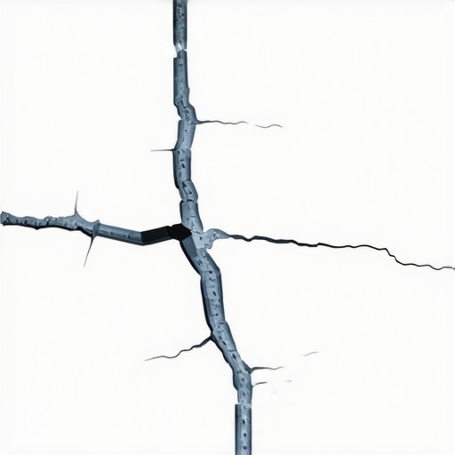 Close-up of nanotech sealant repairing small cracks on bathroom tiles.