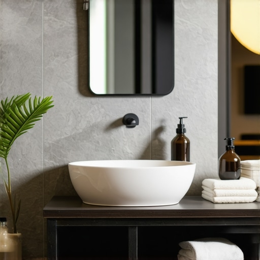 Smart Bathroom Maintenance System Bathroom with IoT sensors and AI technology for proactive maintenance