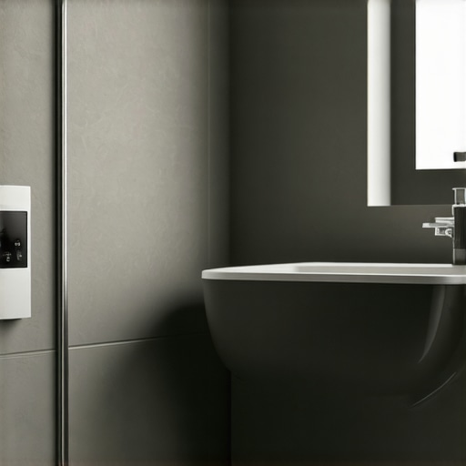 Smart Waterproofing Technology in Bathroom Renovation Bathroom waterproofing sensors and membranes integrated in modern bathroom