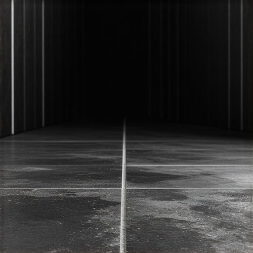 Close-up view of durable epoxy grout between sleek bathroom tiles, showcasing water resistance and smooth finish.