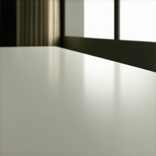 Self-Healing Bathroom Surface Coating Futuristic bathroom surface with nanotechnology-based self-healing coating