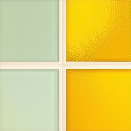 Microscopic view of nano-coatings healing microcracks on bathroom tiles