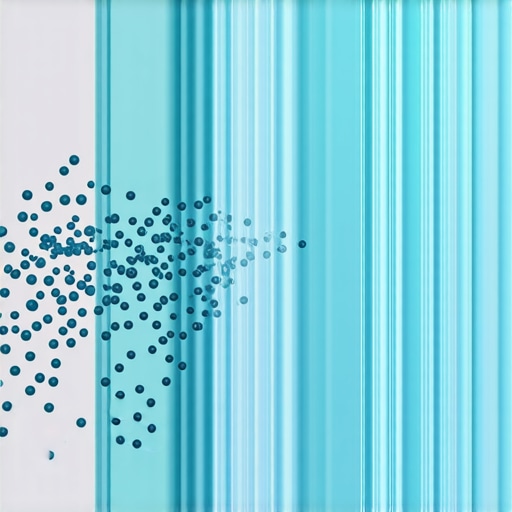 Nano-coatings on Bathroom Tiles and Fixtures Close-up of nano-structured surface layers on bathroom tiles highlighting protective nanoparticle layers.