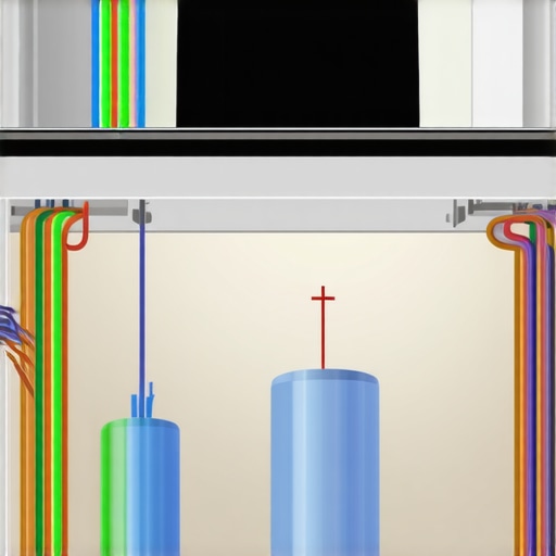 Diagram showing interconnected sensors and automated exhaust fans controlling moisture levels.