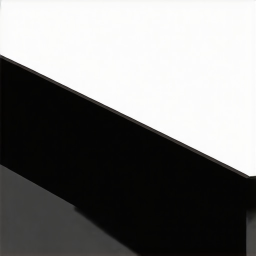 Close-up view of a high-tech bathroom baseboard featuring nanostructured materials and sealant technology.