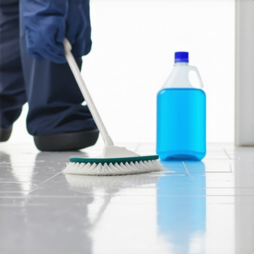 How to Clean Grout with Oxygen Bleach Safely