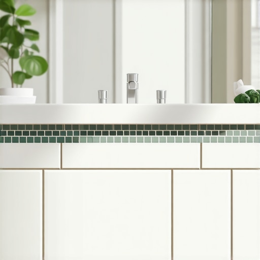 How to Hide Ugly Tile Edges Without Using Bullnose