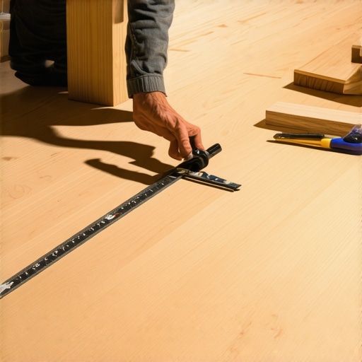 How to Scribe Baseboards to a Slanting Floor Using a Compass