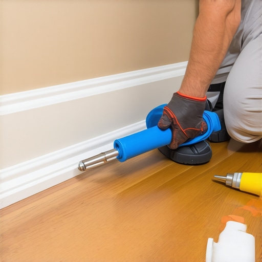 The Best Way to Caulk the Joint Between the Baseboard and the Floor