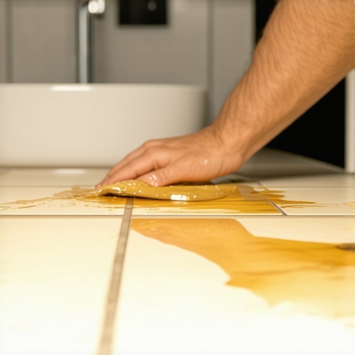 The Mistake Homeowners Make When Cleaning Penny Tile Grout