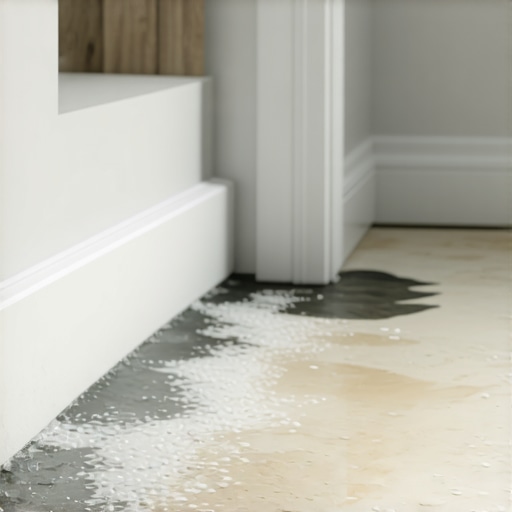 Why Your Bathroom Baseboards Are Bubbling Near the Toilet