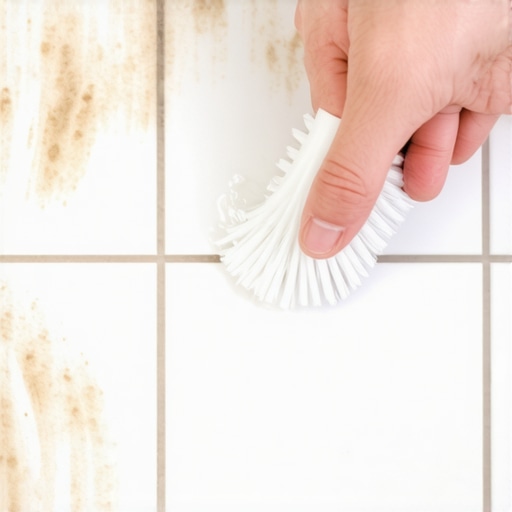 How to Clean Soap Scum Off Textured Slip-Resistant Tile