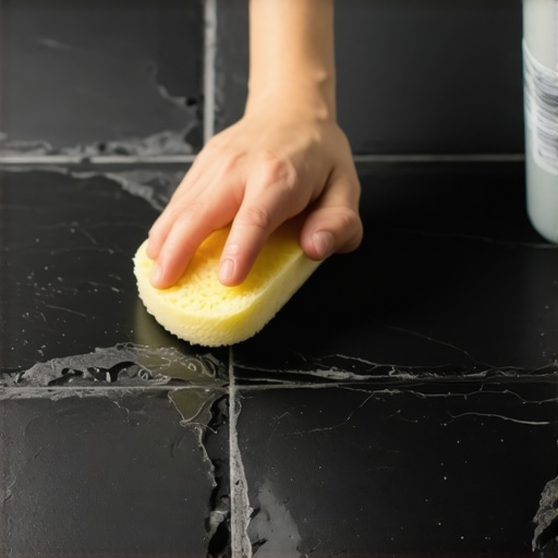 How to Clean Stubborn Hard Water Stains From Slate Tiles