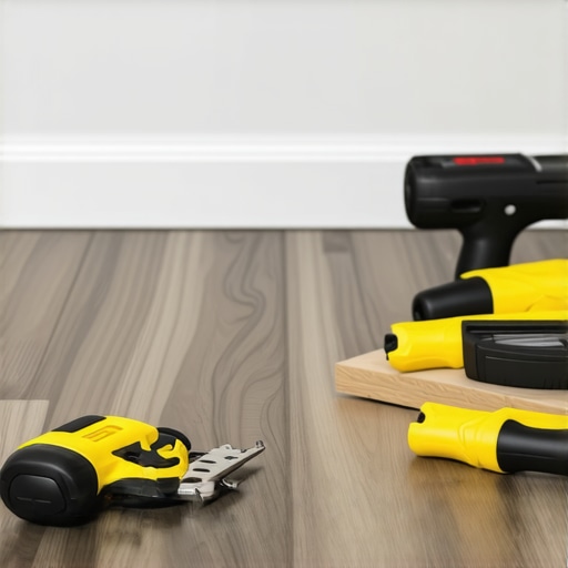 How to Install Baseboards Over Uneven LVP in a Bathroom
