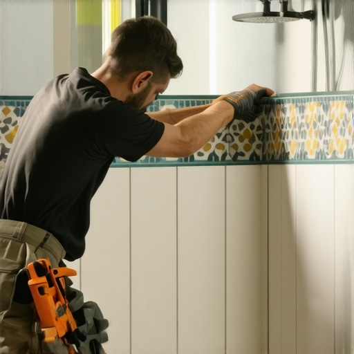 How to Install a Decorative Tile Border in Your Shower