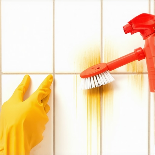 How to Remove Stubborn Rust Stains from Bathroom Tiles