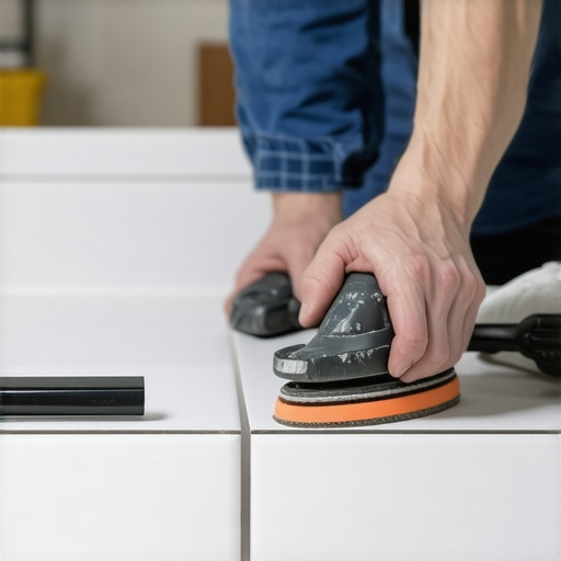 How to Sand Down Uneven Tile Edges for a Flush Finish