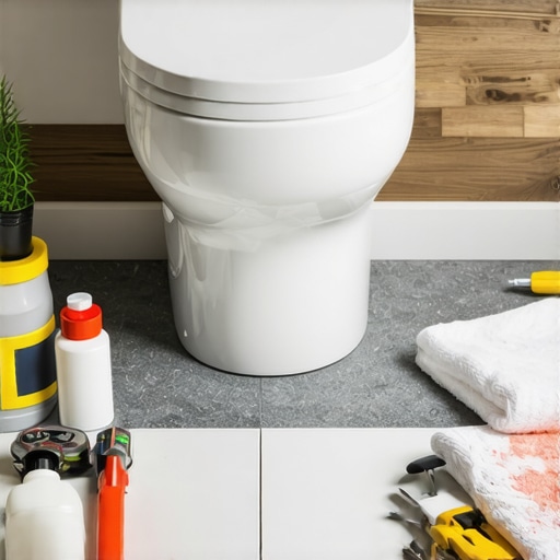 Should You Caulk or Grout the Base of Your Toilet?