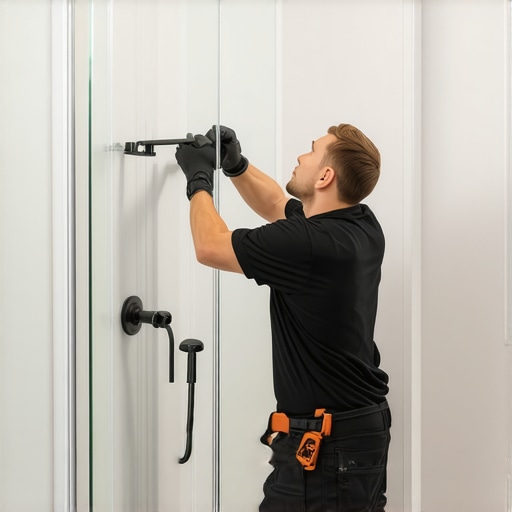 The Best Way to Anchor a Heavy Glass Shower Door
