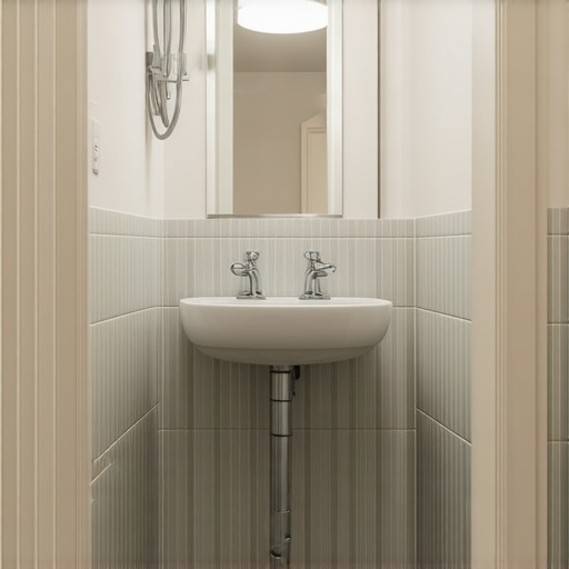 The Best Way to Handle Tile Layout for Tiny Bathrooms