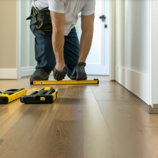 The Best Way to Install Baseboard on a Sloped Floor