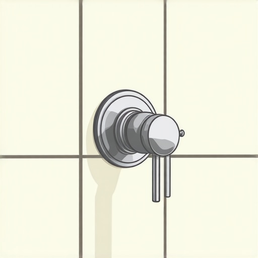 The Best Way to Tile Around a Shower Valve Handle