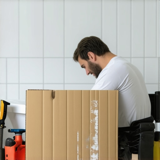 The Cardboard Trick for Protecting Tubs During Tiling