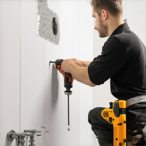 The Easiest Way to Cut a Hole in Tile for Plumbing