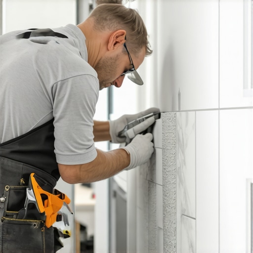 The Secret to Aligning Wall Tiles with Floor Grout Lines
