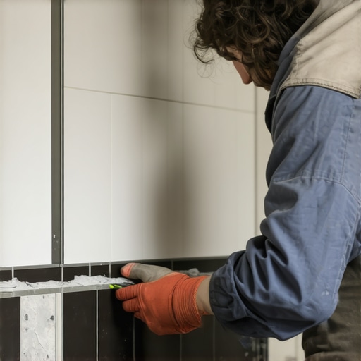 The Secret to Tiling a Perfect Corner Without Using Metal Trim