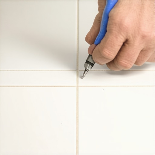 The Trick to Scribing Baseboards over bumpy bathroom tile