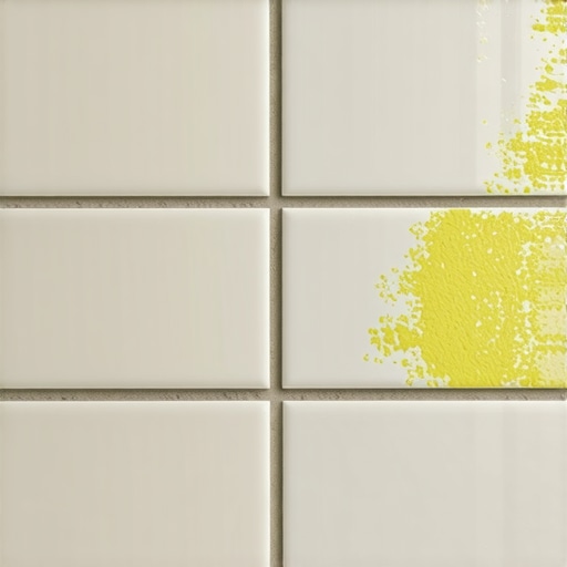 Why Your Bathroom Floor Grout is Turning Yellow