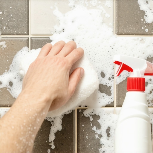 How to Clean Soap Scum Off Textured Stone Tiles