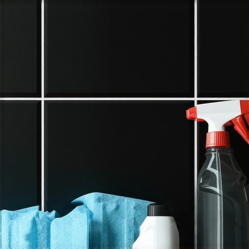 How to Clean Soap Scum from Dark Grout Without Turning it White