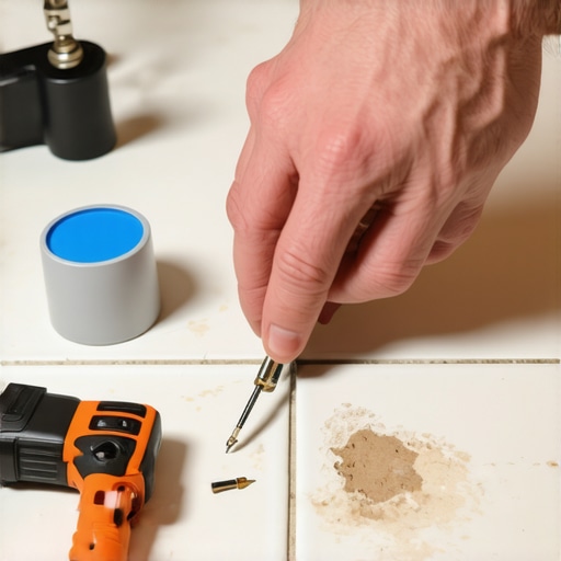 How to Fix a Hollow Sounding Tile on Your Bathroom Floor