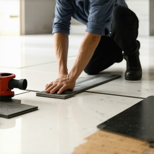 How to Install Tile Over an Existing Vinyl Floor