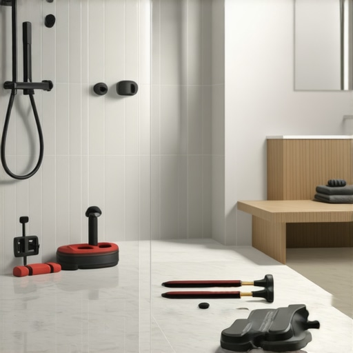How to Install a Floating Bench in a Tiled Shower