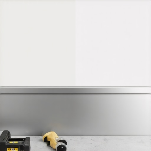 How to Install a Minimalist Aluminum Baseboard in the Bathroom