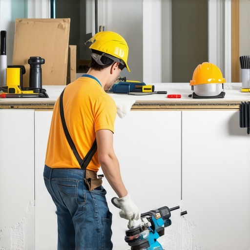 How to Level an Uneven Bathroom Subfloor for Large Tile