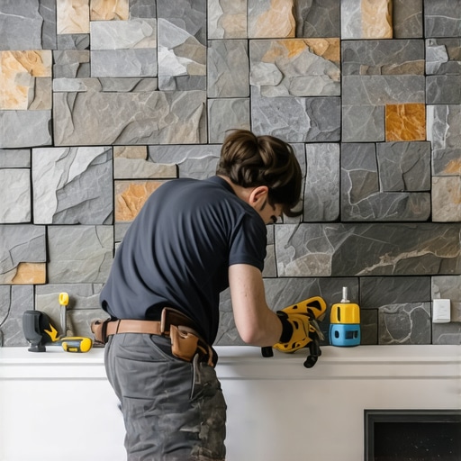 How to Scribe Baseboards to a Textured Stone Wall Without Gaps