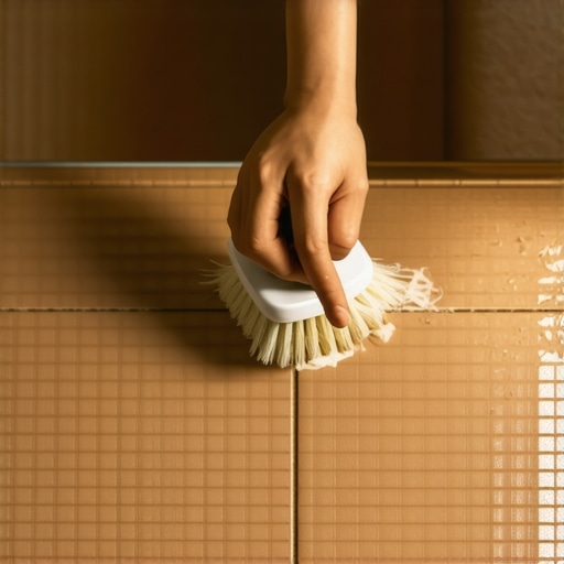 How to clean grout between penny tiles without losing your mind