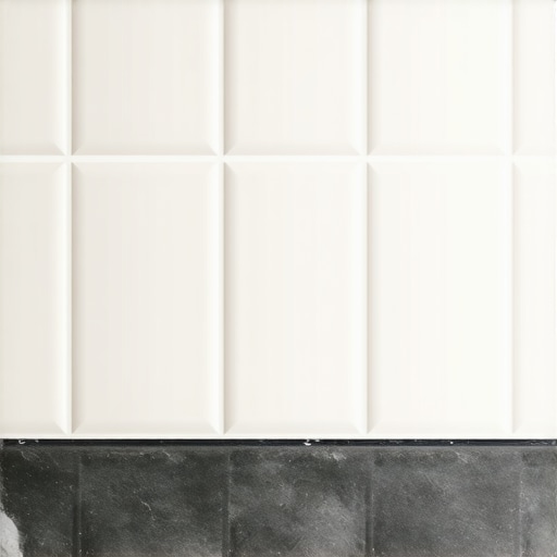 How to finish the edge of a subway tile backsplash